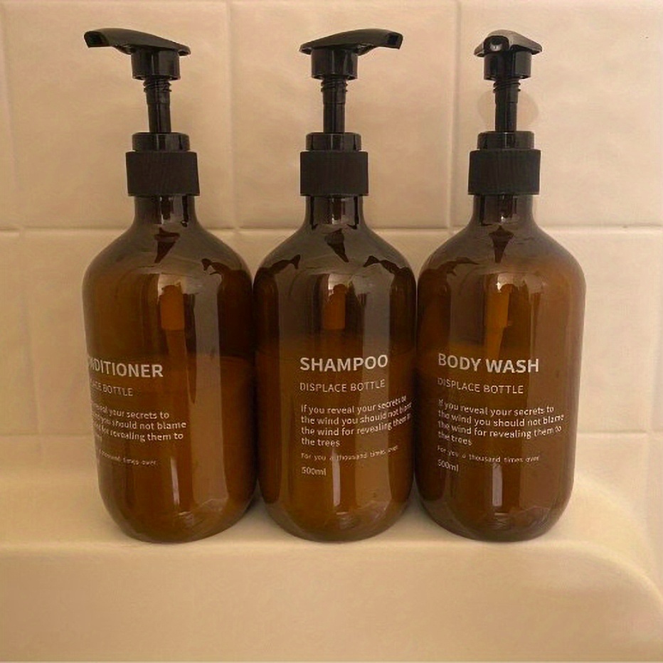 3pcs Waterproof Shampoo Condit - Label Maker review and price