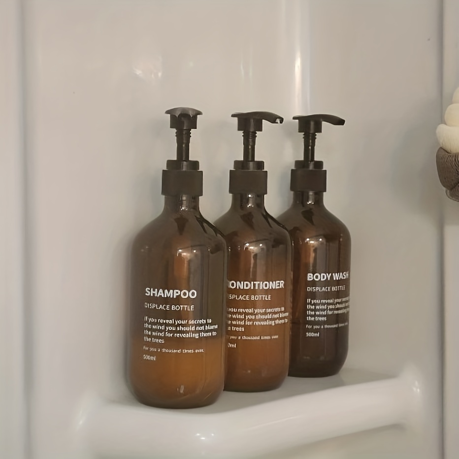 3pcs Waterproof Shampoo Condit - Label Maker review and price