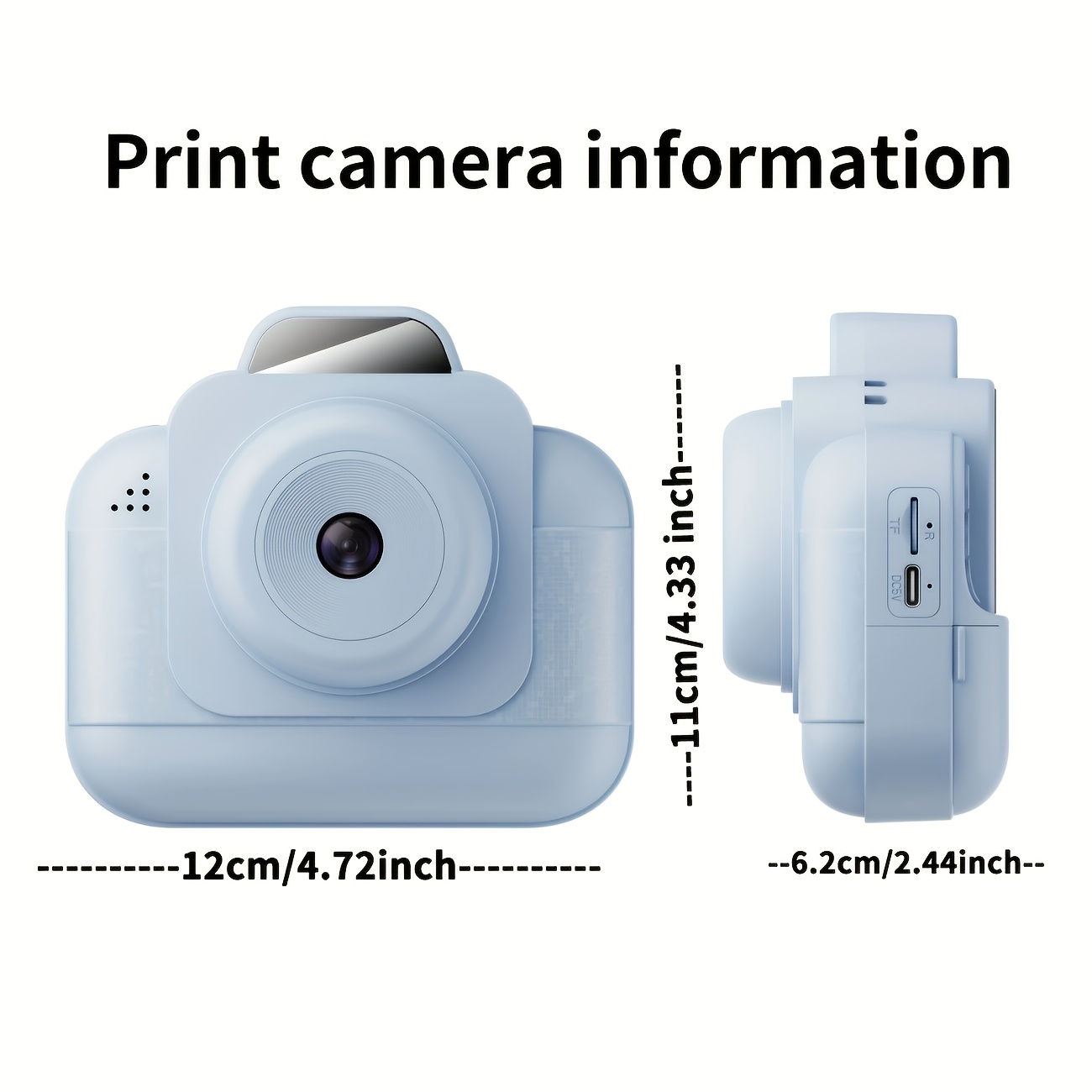 Portable photo printer (blue)  - Printer Paper review and price